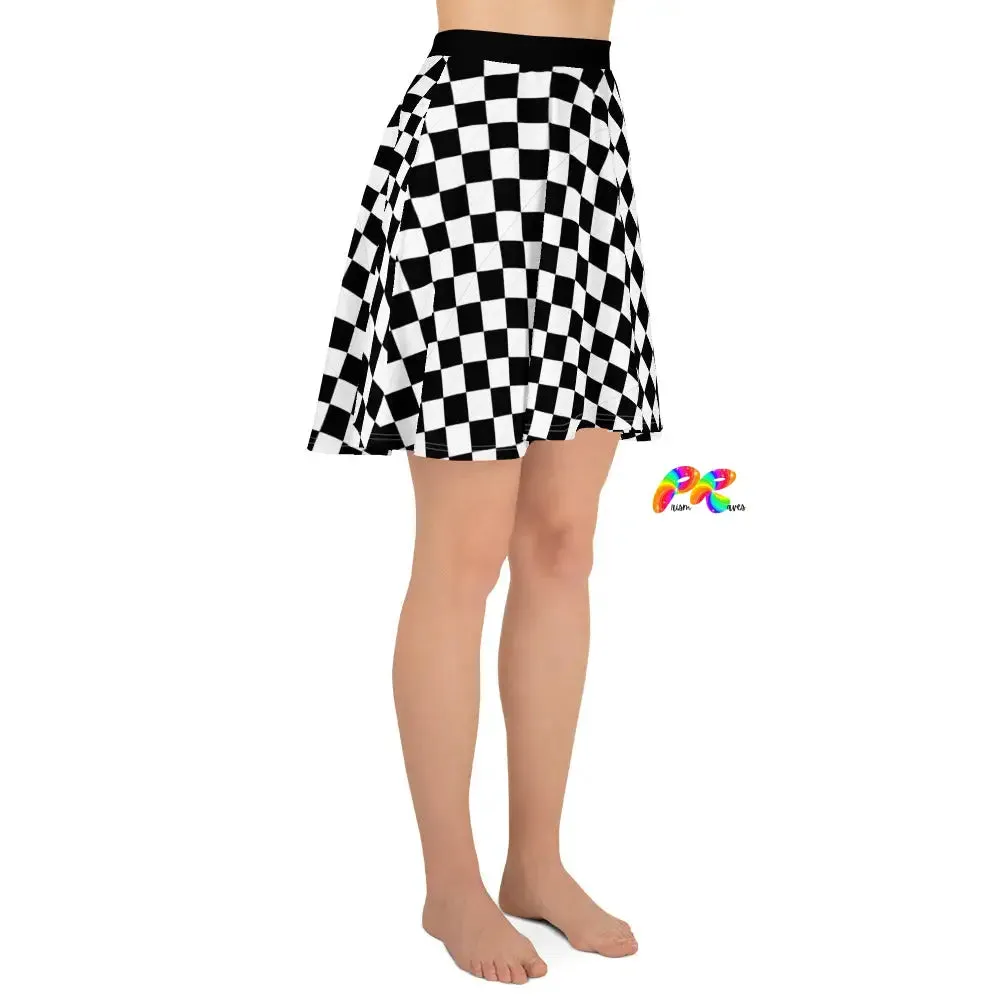 Argyle Skater Skirt