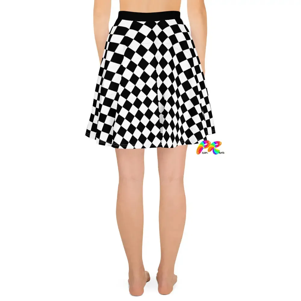 Argyle Skater Skirt