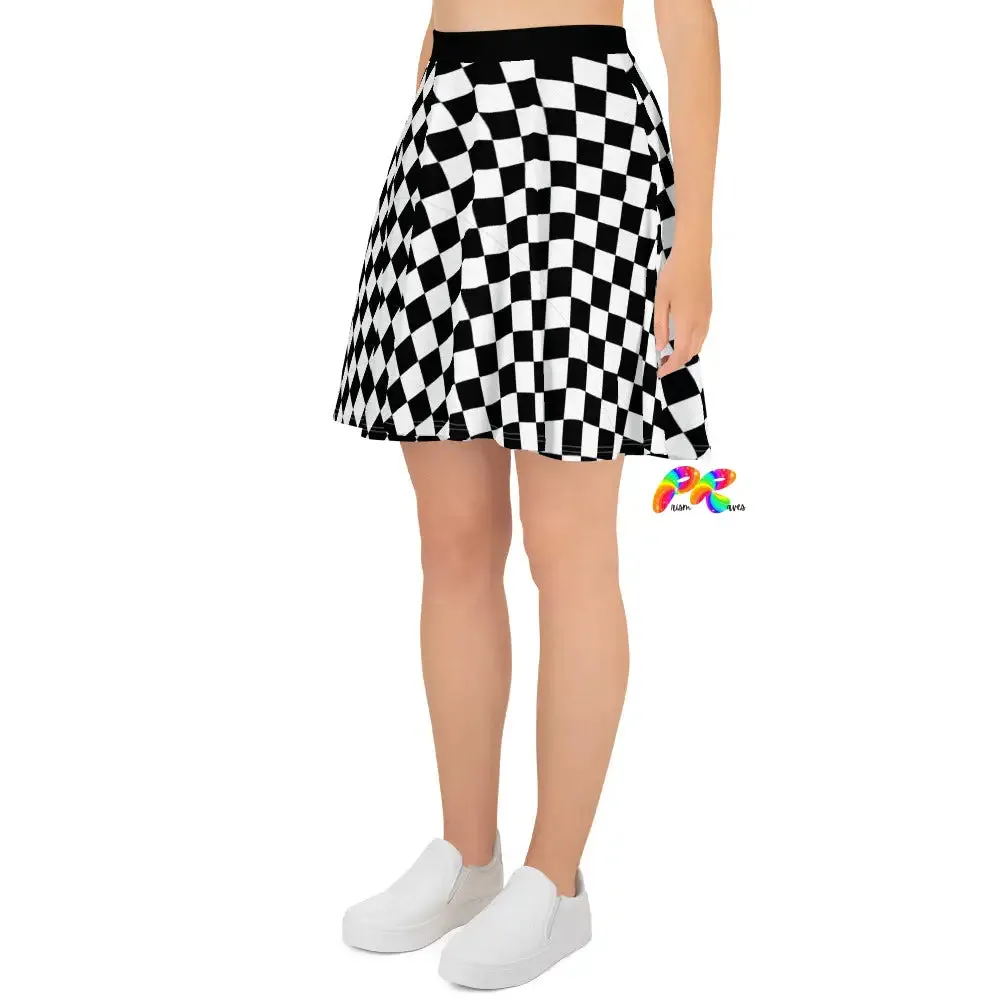 Argyle Skater Skirt