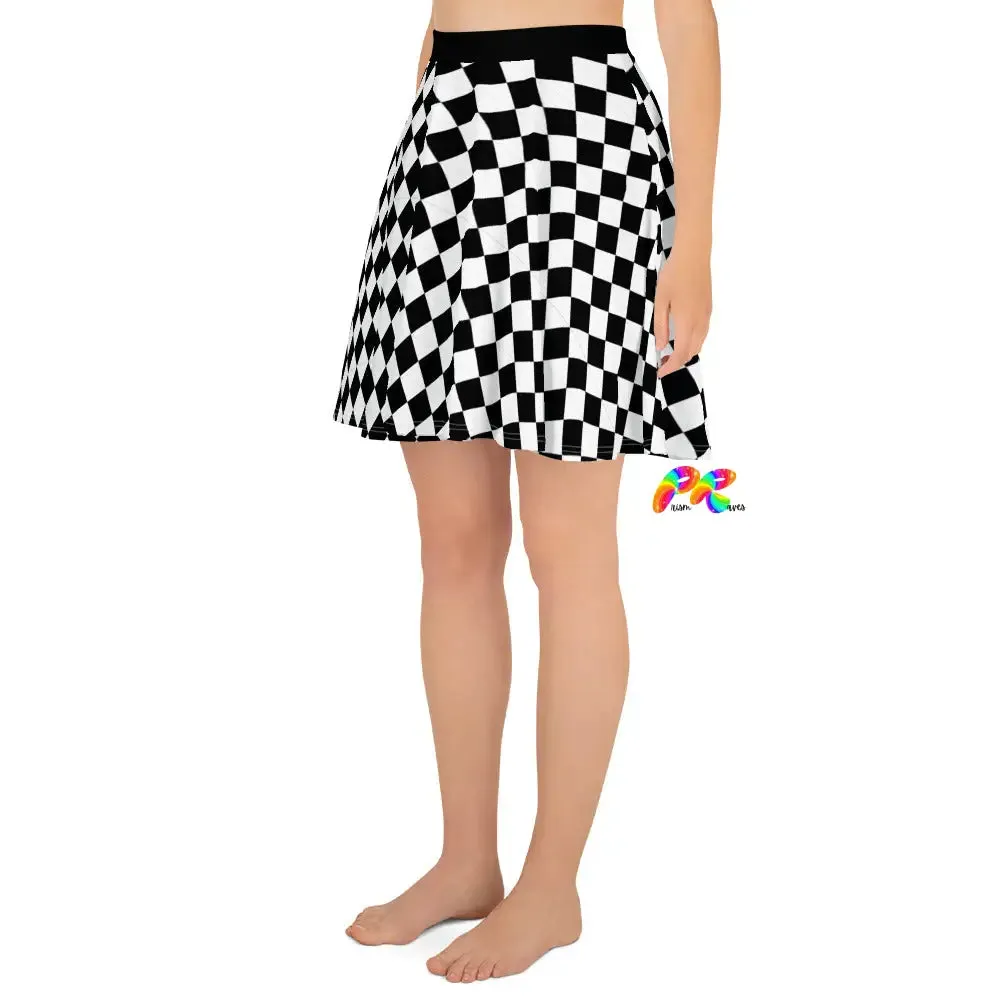 Argyle Skater Skirt