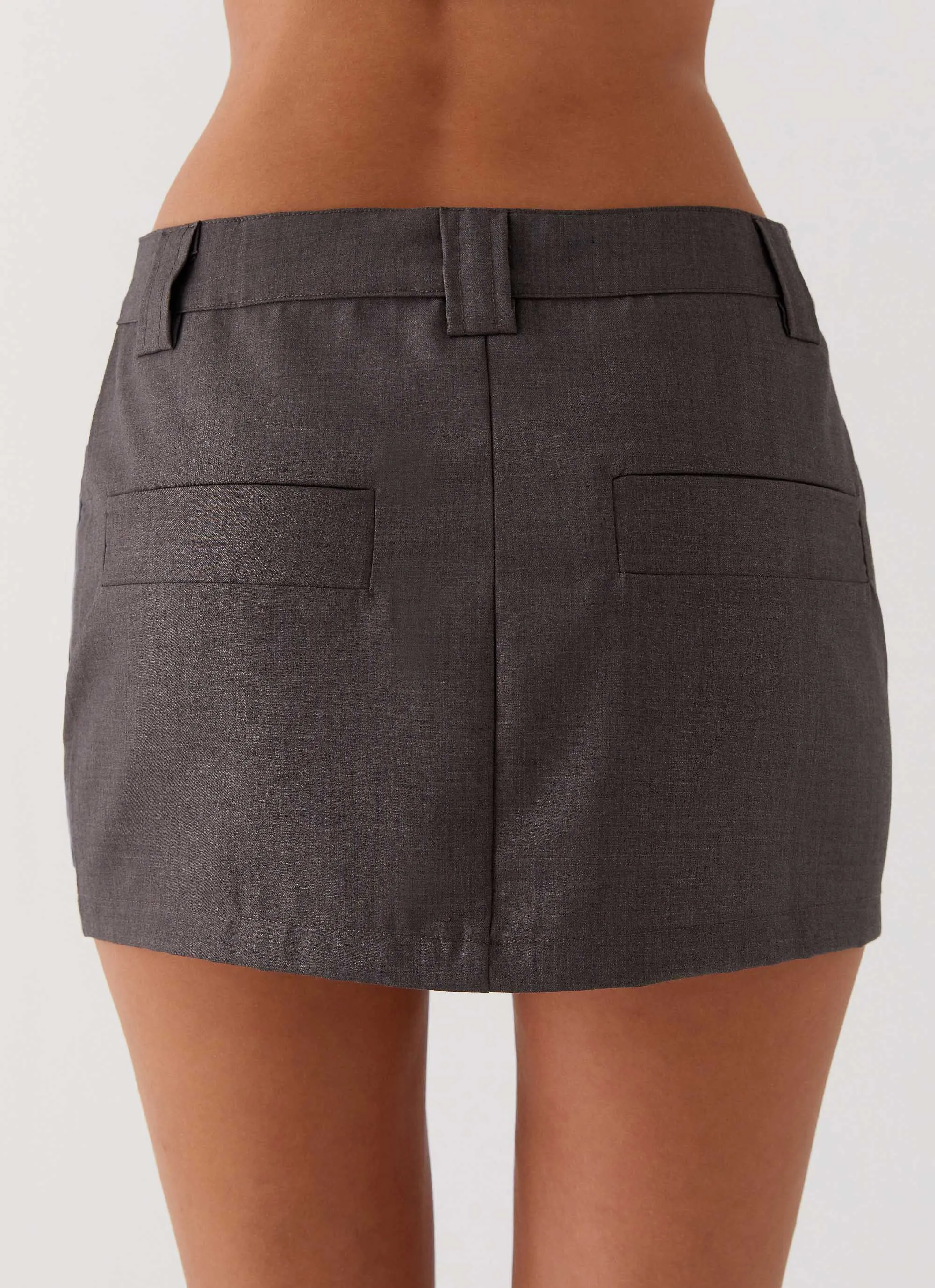 Bad Blood Cargo Mini Skirt - Army