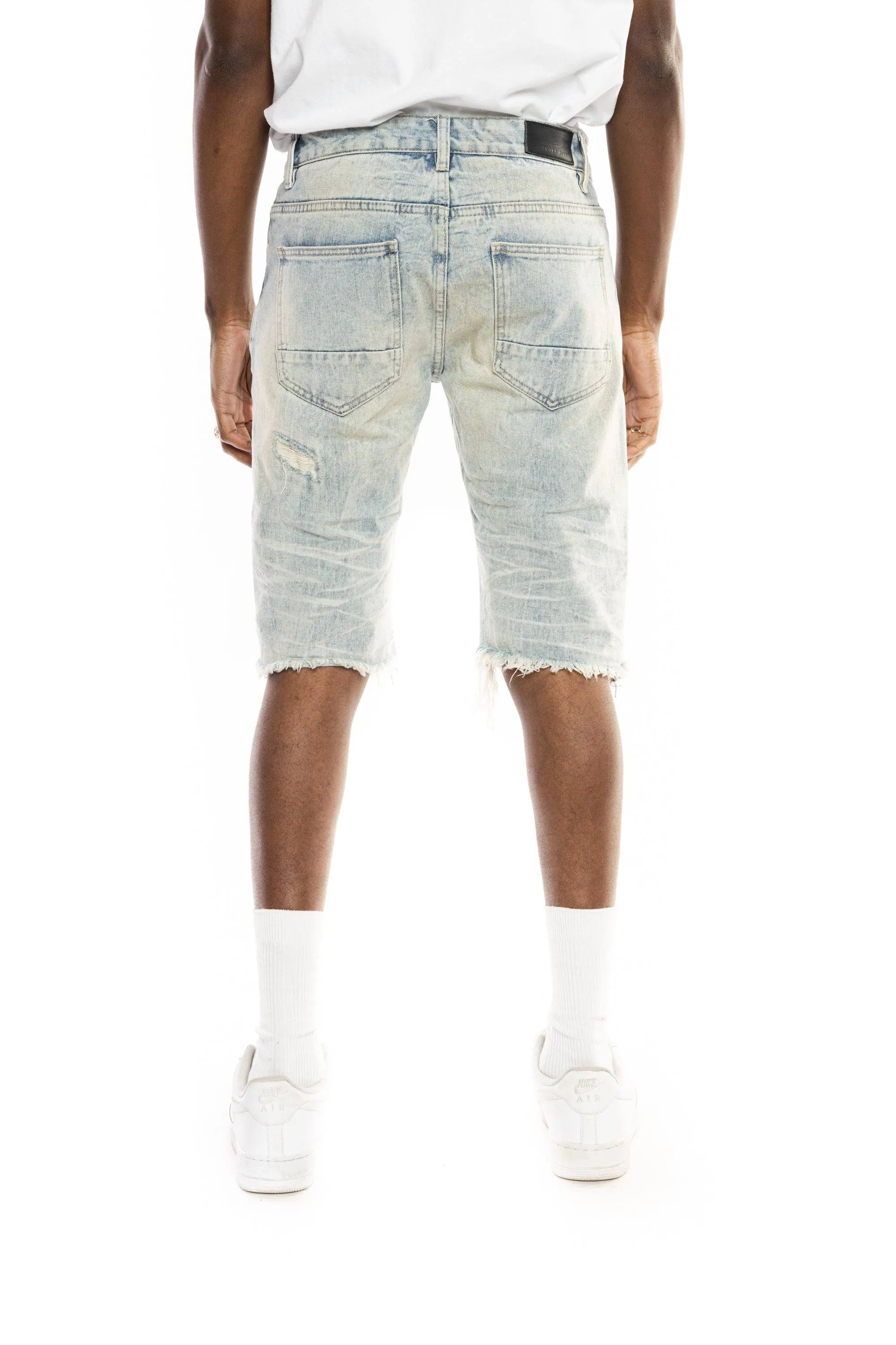 Basic Jean Shorts - Suffolk blue