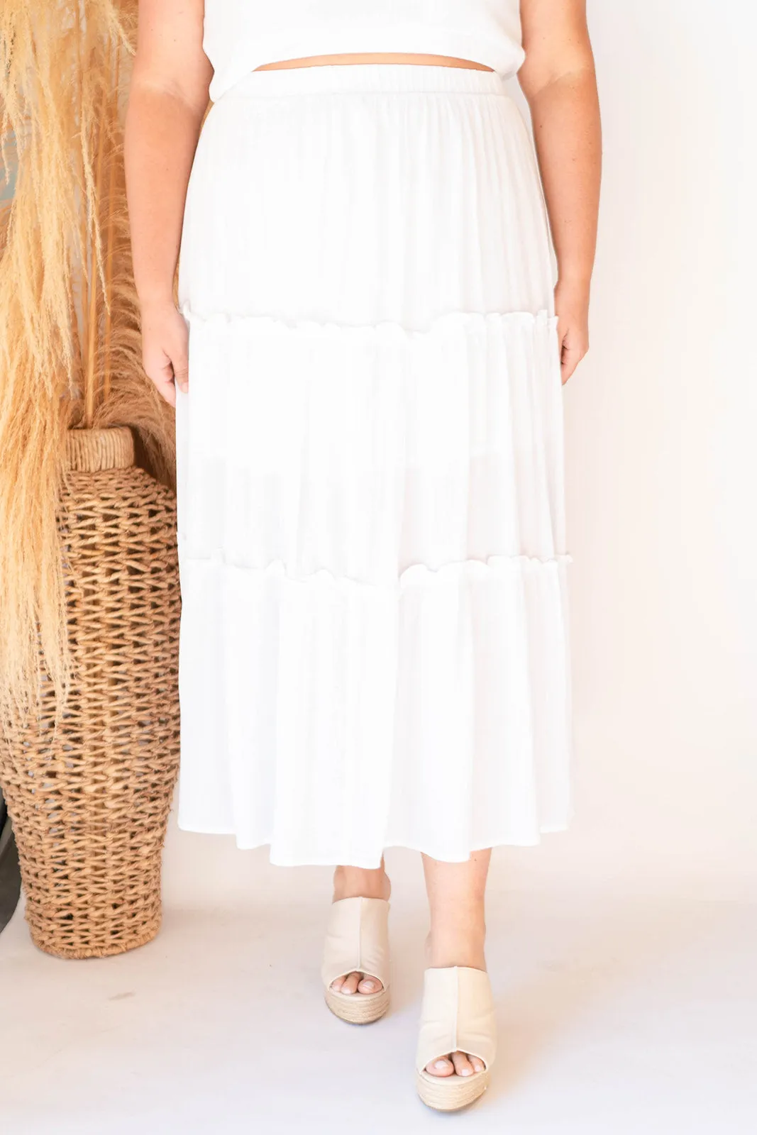 better together midi skirt