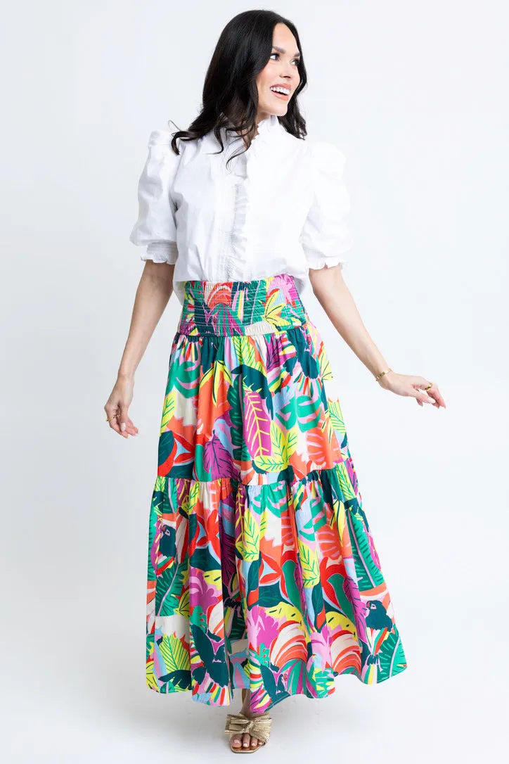 Birds of Paradise Maxi Skirt