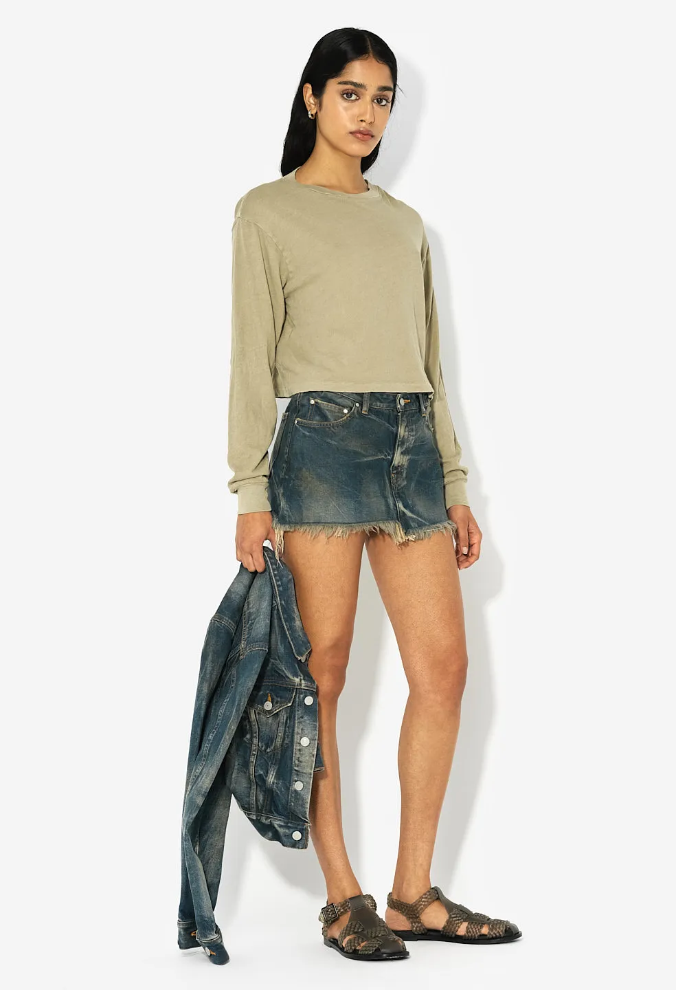 Bronco Denim Skirt / Wilcox