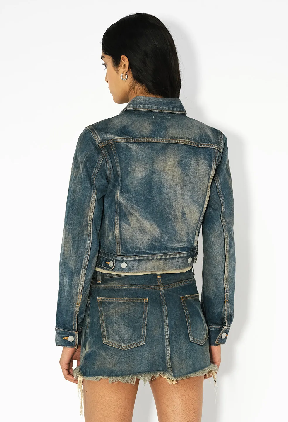 Bronco Denim Skirt / Wilcox