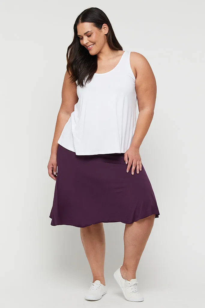 Cate Skirt - Plum