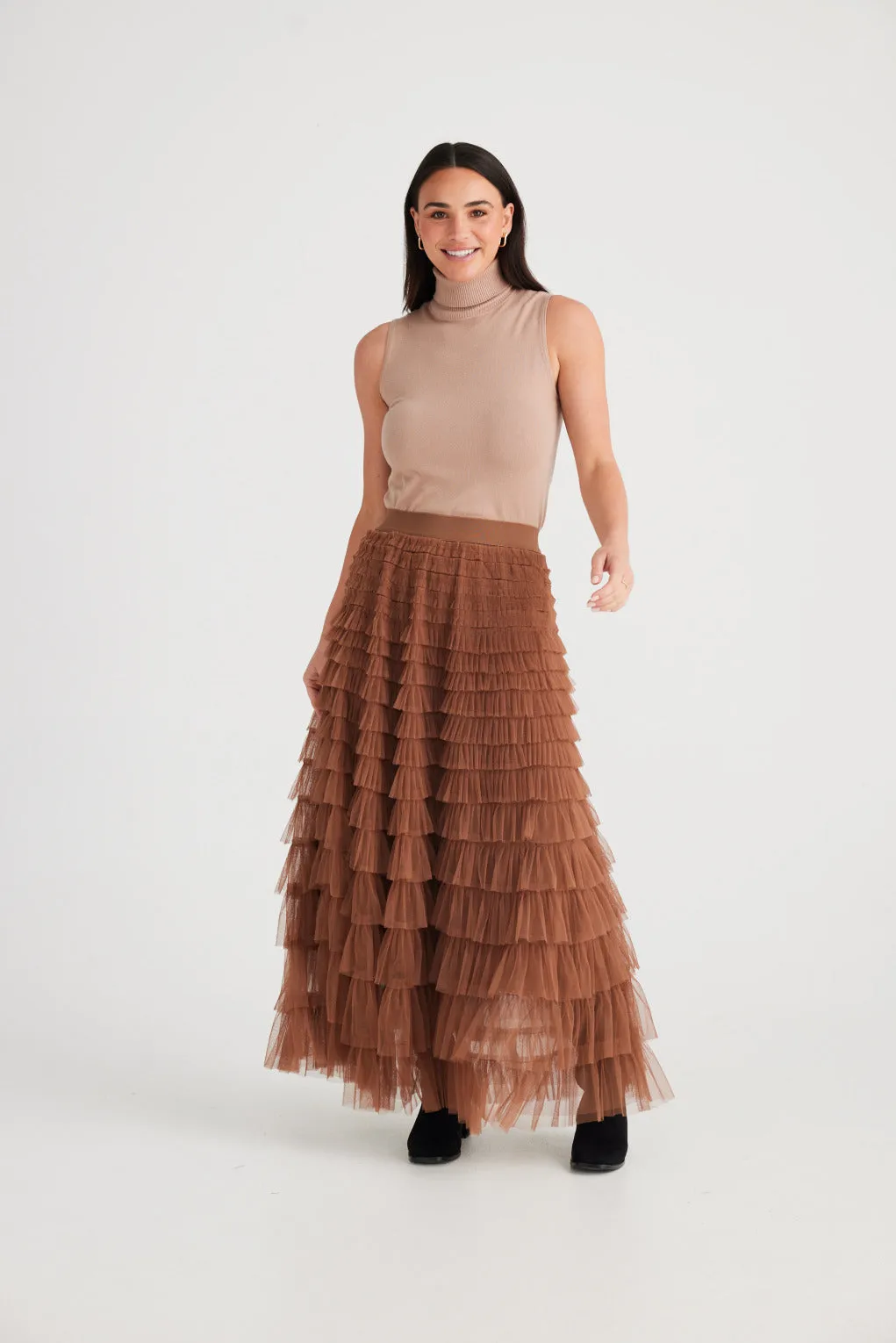 Chance Skirt (Brown)