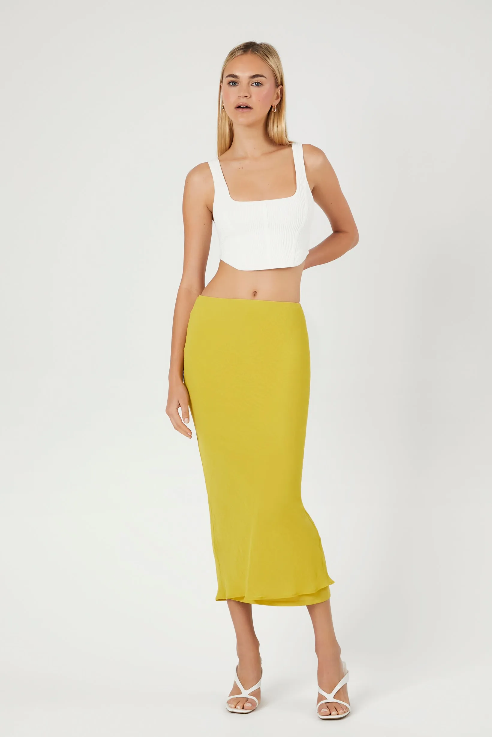 Elegant Chiffon Midi Skirt for Women – Flowing, Lightweight, and Versatile for Any Occasion