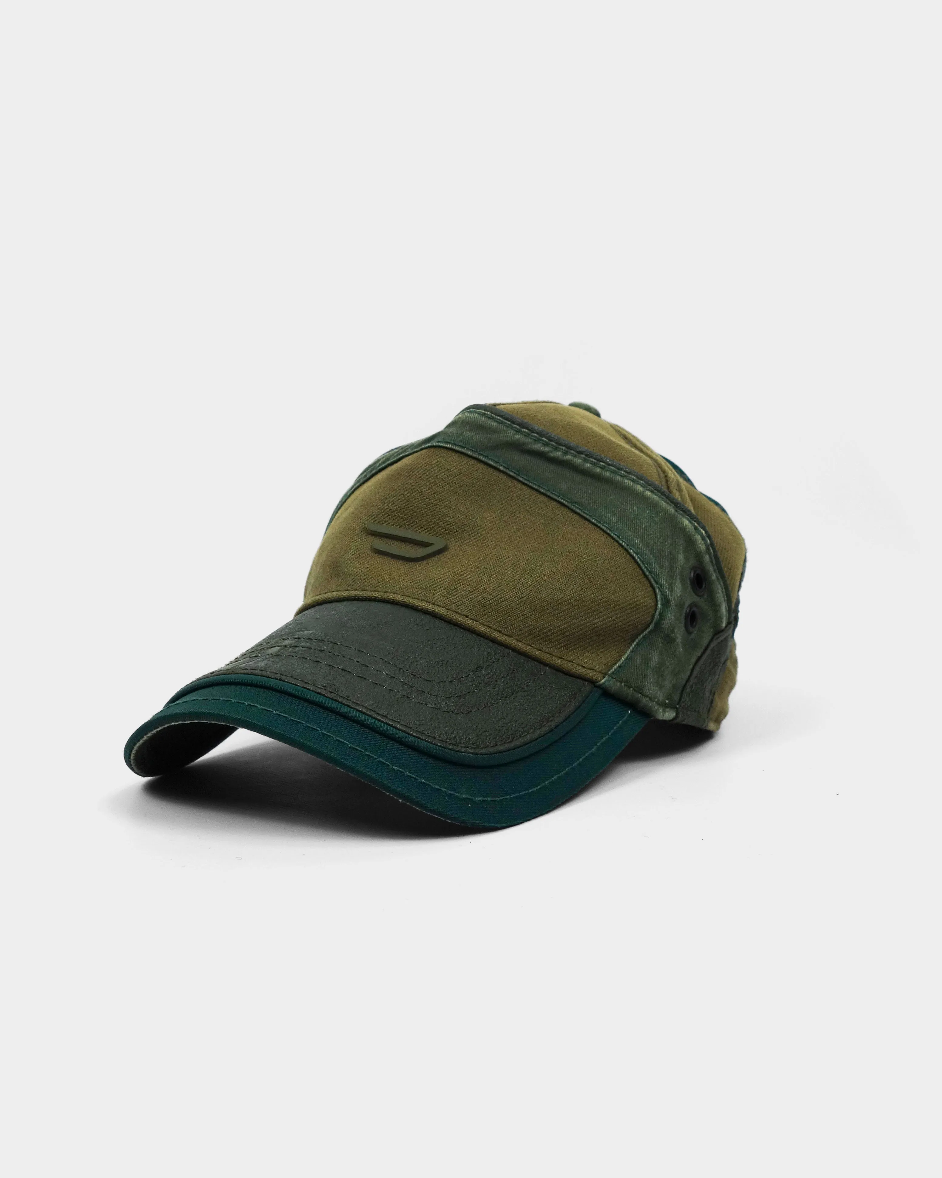 Diesel 5-Texture Green Cap 2000's