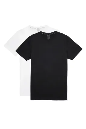 Diesel - Randal Crew Neck Tee Two Pack - Black/White