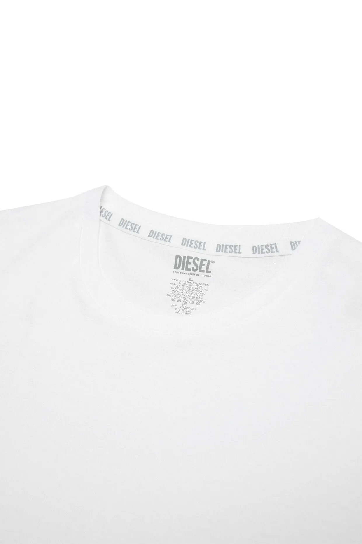 Diesel - Randal Crew Neck Tee Two Pack - Black/White