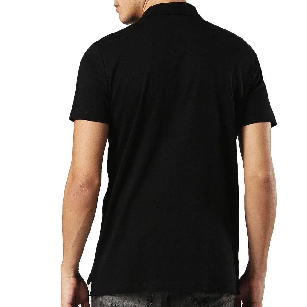 Diesel T-Temp Patch Pocket Polo Shirt - Black