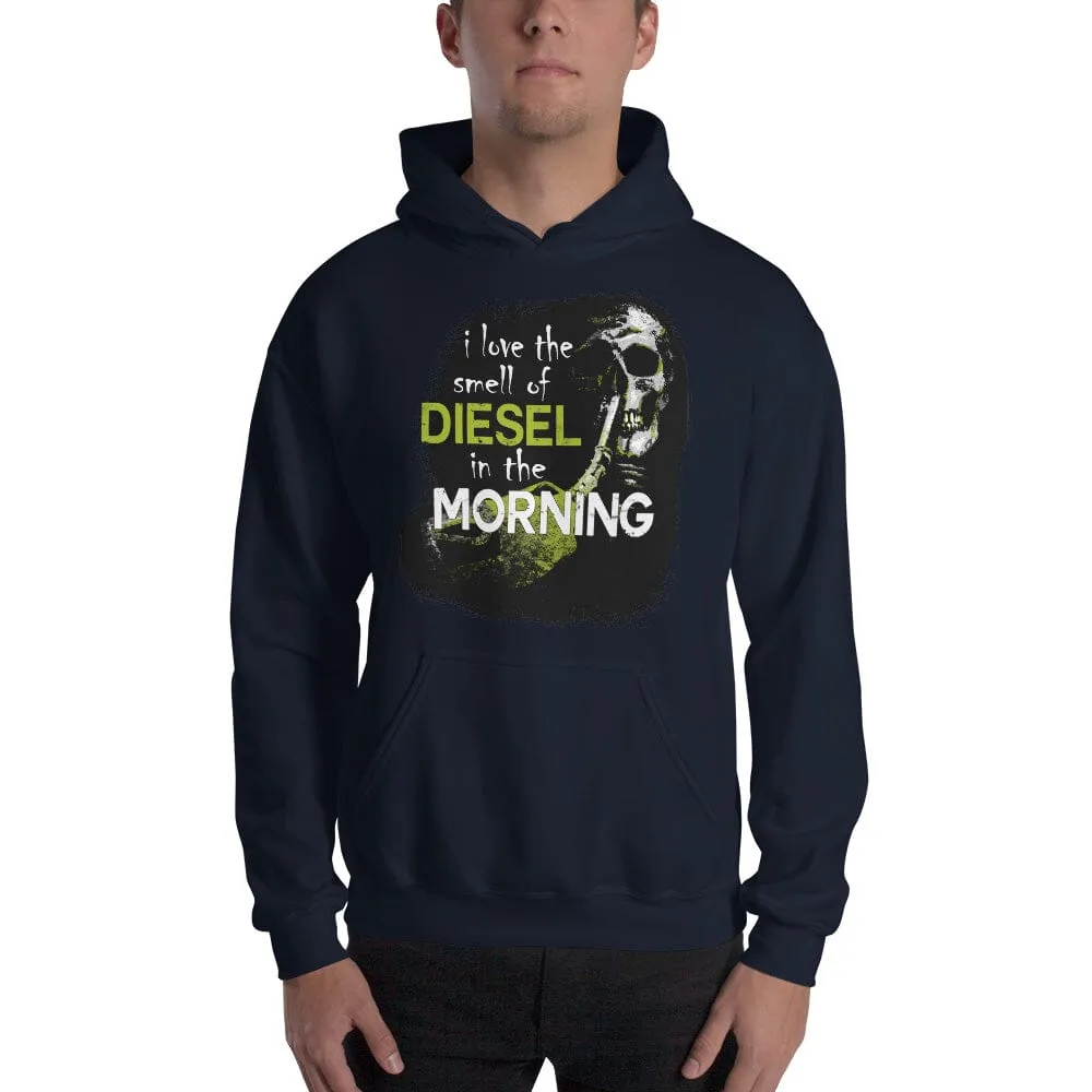 Diesel Truck Hoodie - Smell of Diesel In The Morning