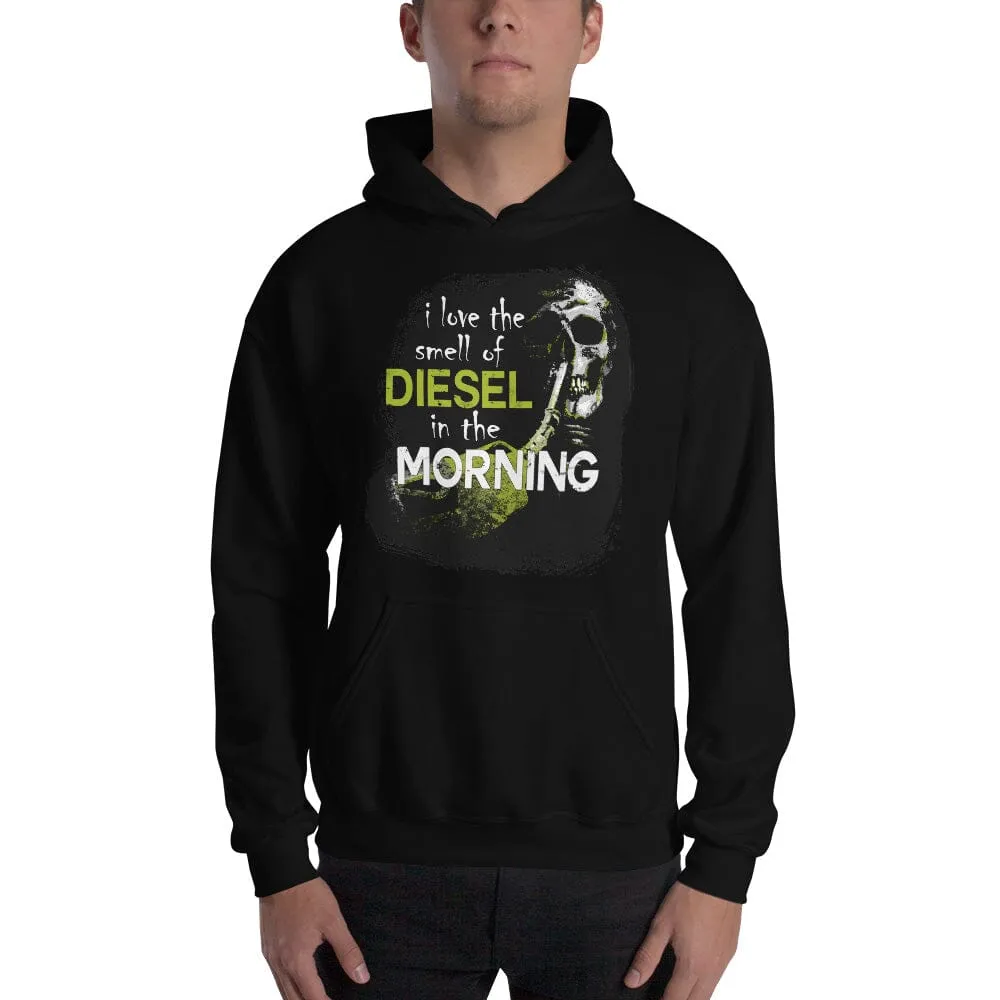 Diesel Truck Hoodie - Smell of Diesel In The Morning