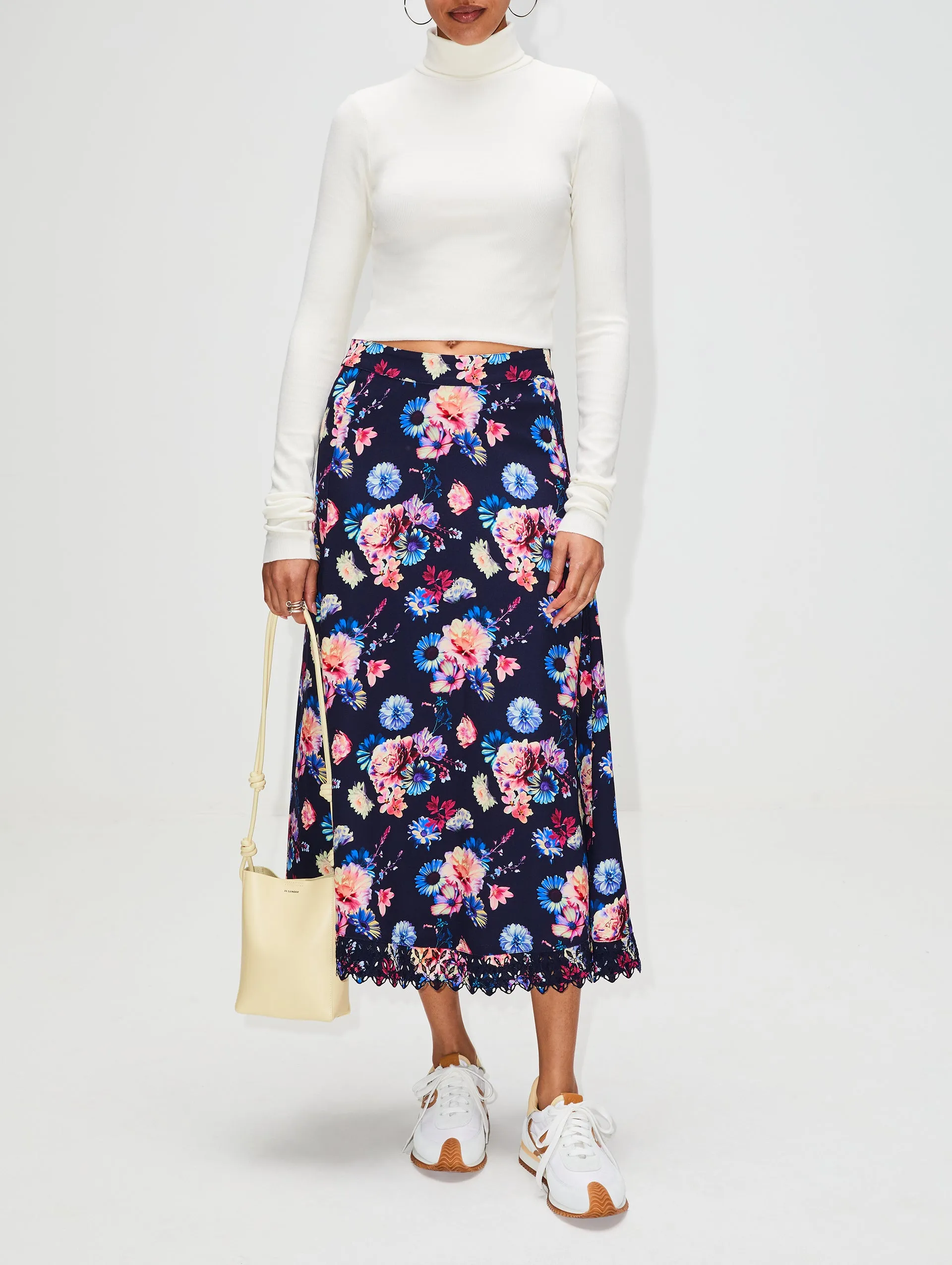 Floral Maxi Skirt