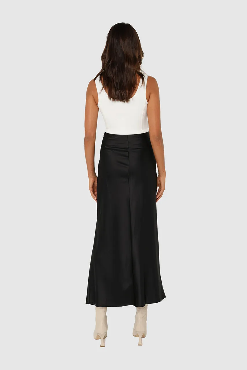 Layla Midi Skirt | Black