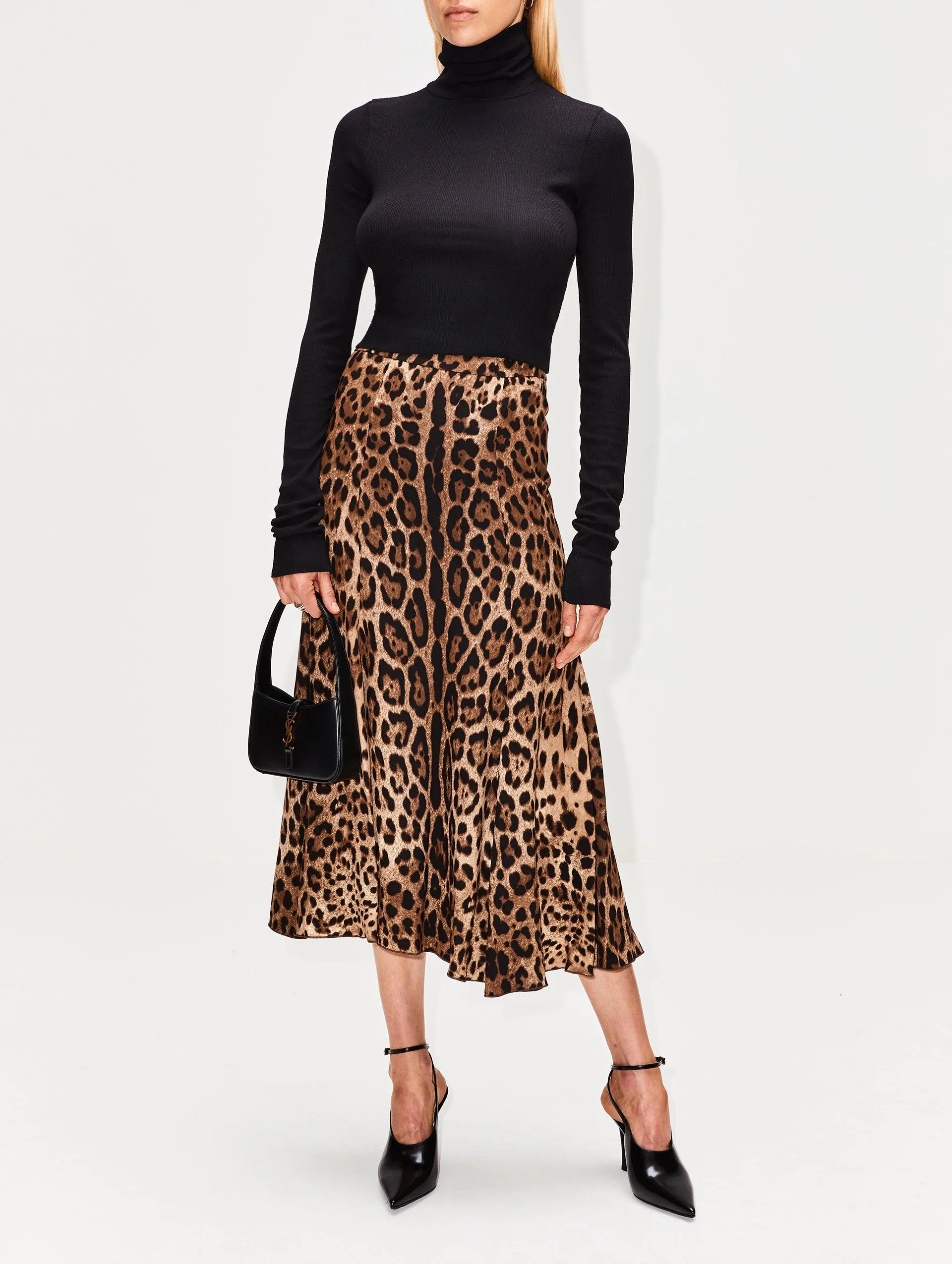 Leopard Printed Skirt