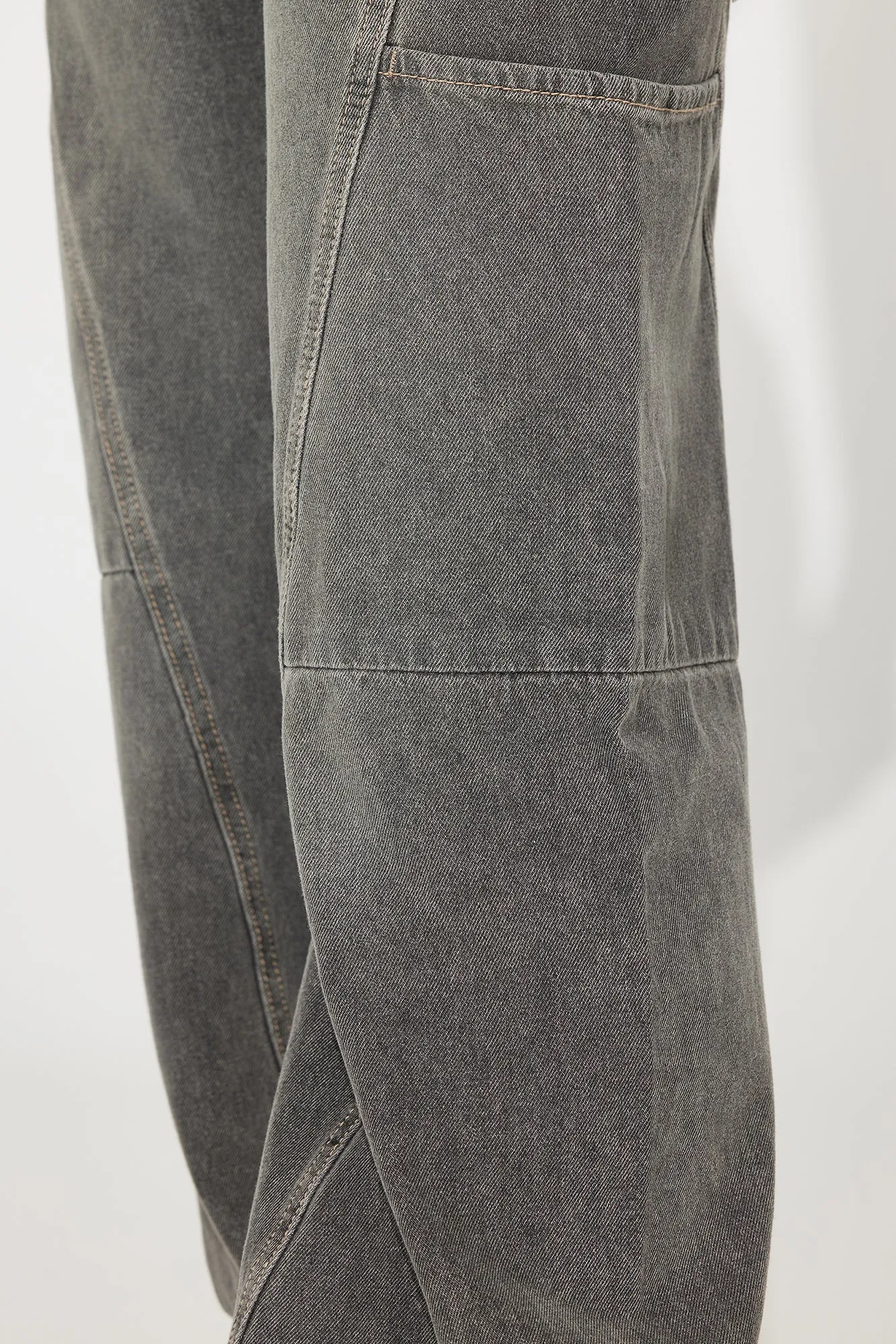 Making The Rules Wide Leg Jeans - Grey