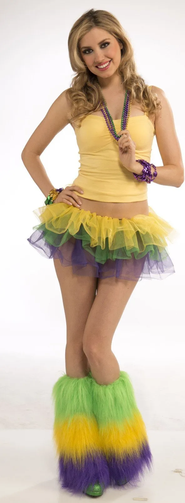 Mardi Gras Tutu Skirt for Adults