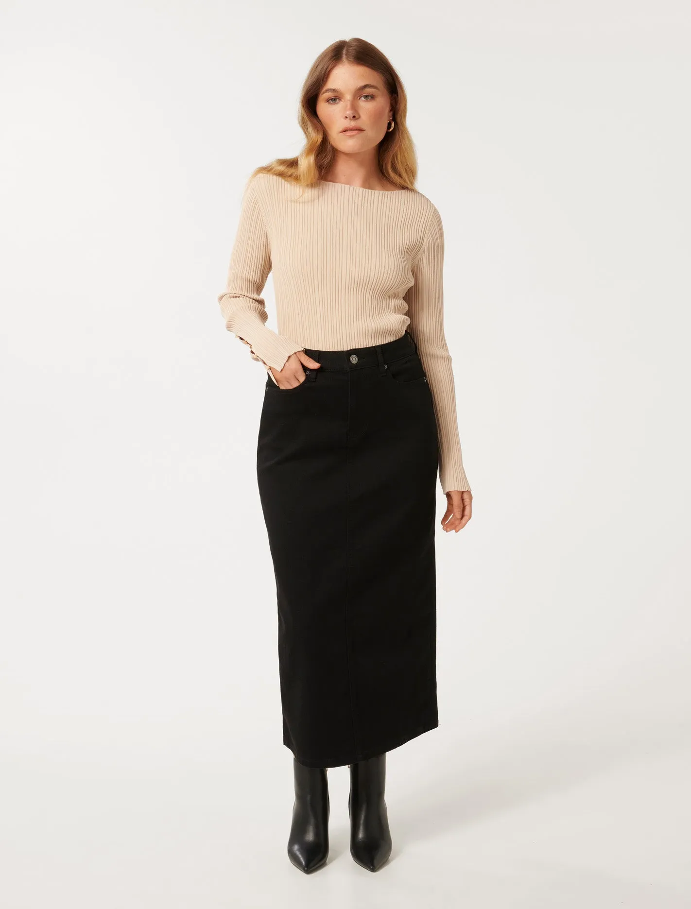 Natalie Petite Maxi Skirt