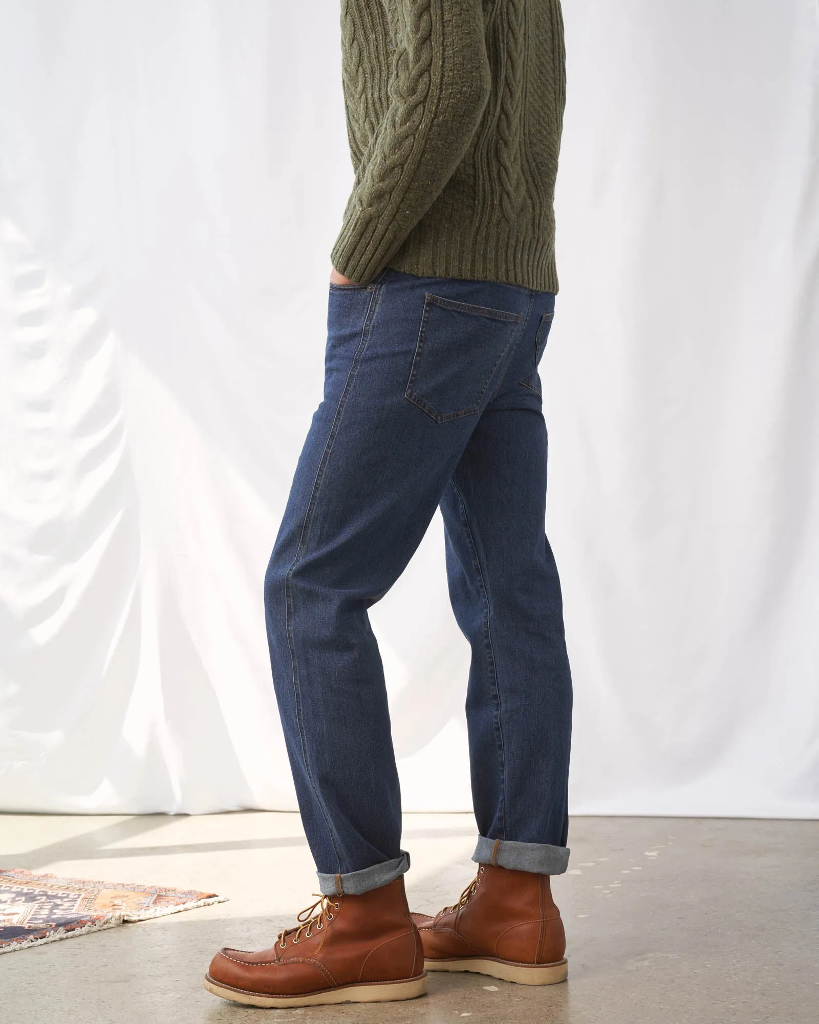 Organic Straight Leg Jean