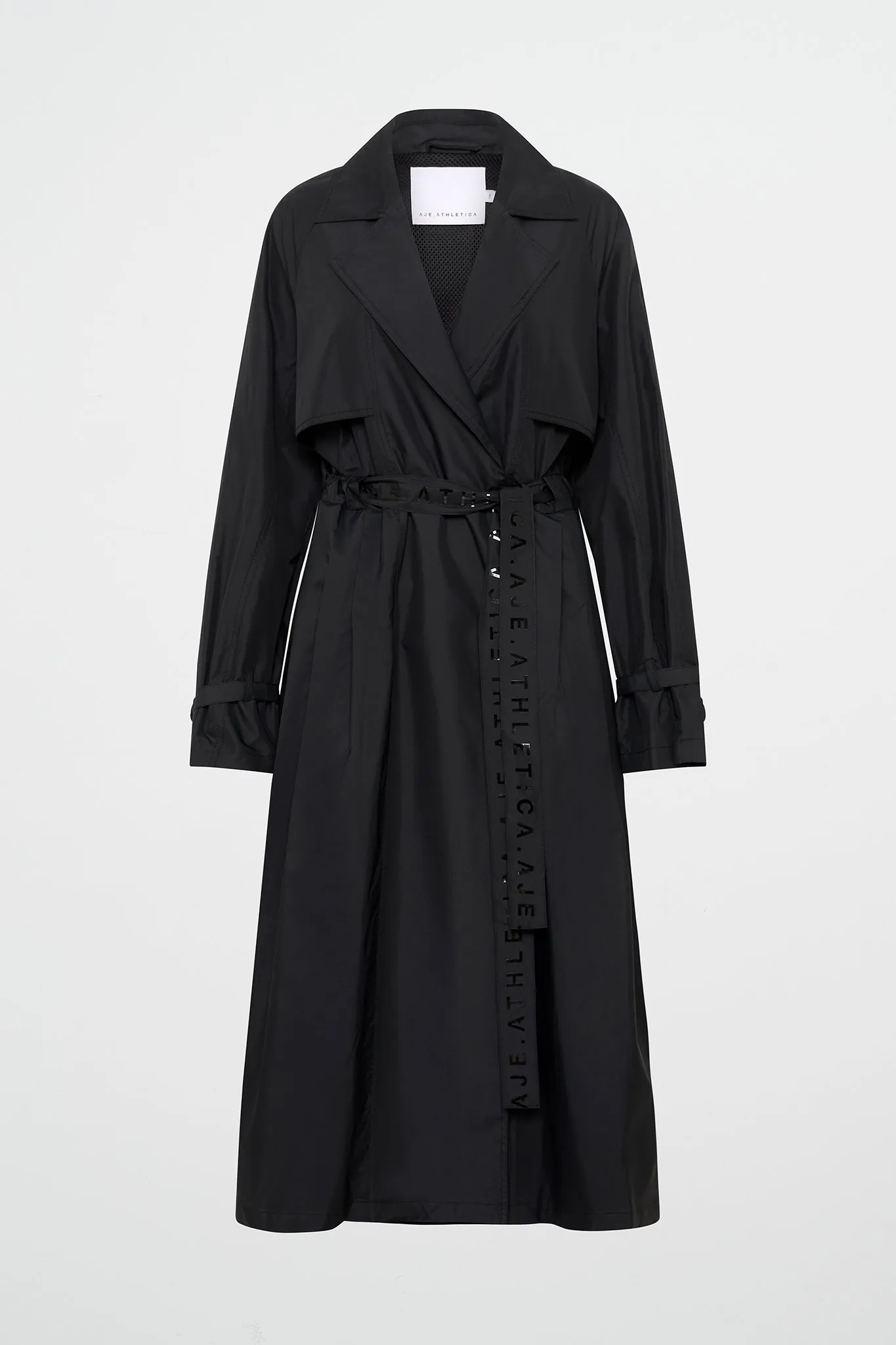 Pleated Trench Coat 703