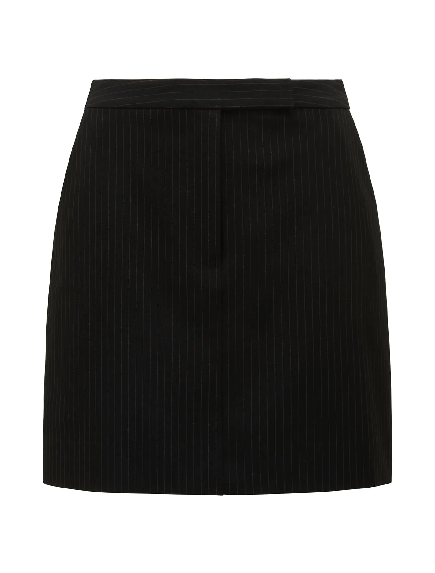 Reagan Pinstripe Mini Skirt