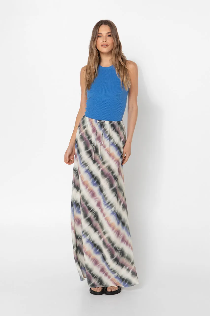 Roxanne Midi Skirt | Tie Dye