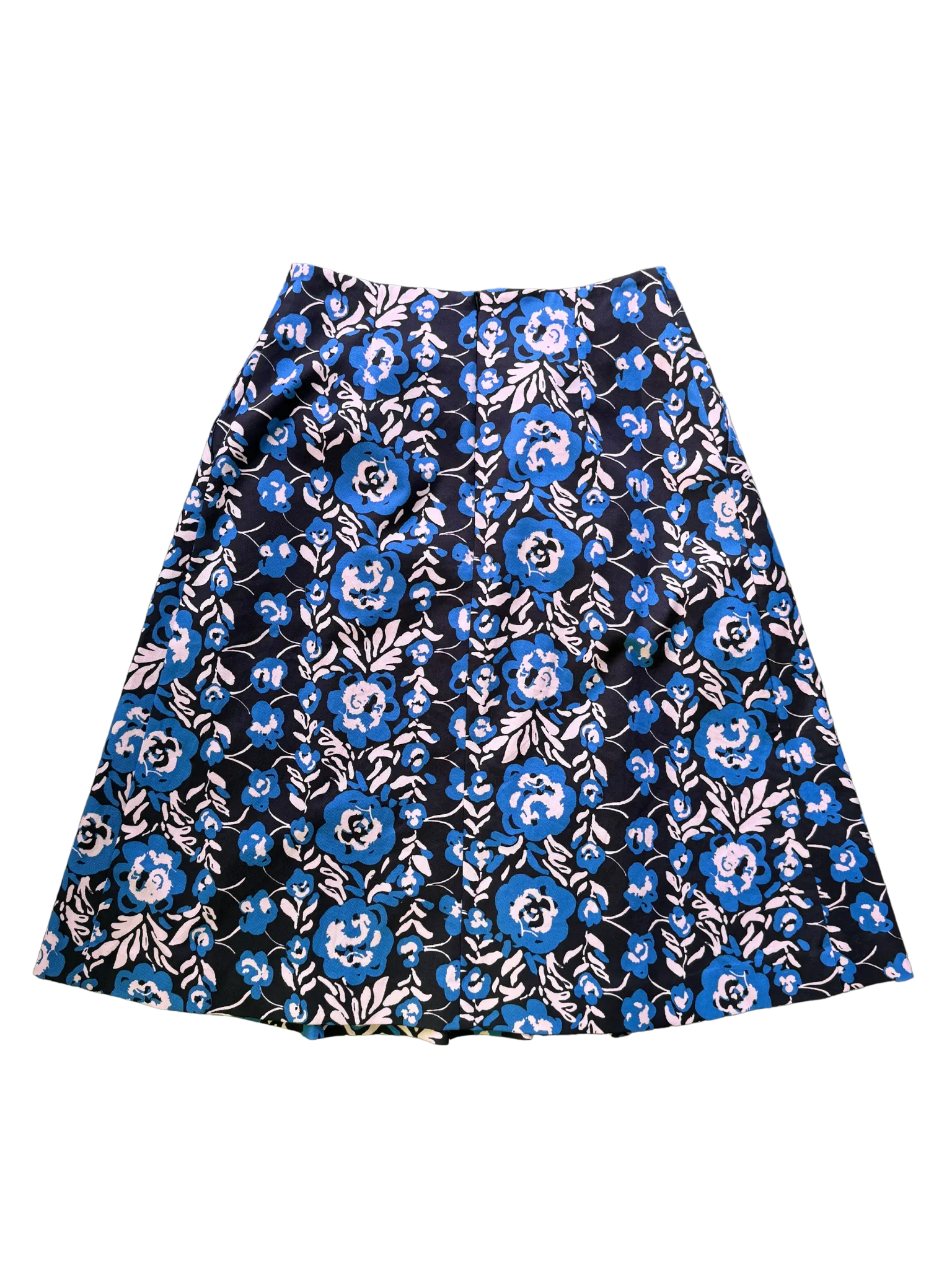 Size 10 - Marimekko Hilama Orvo Blue Floral Skirt