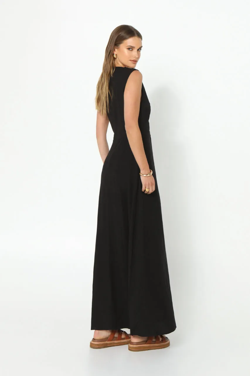 Stephie Maxi Dress | Black